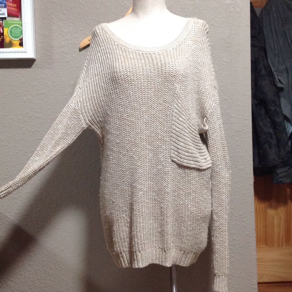 Giant cozy sweater
